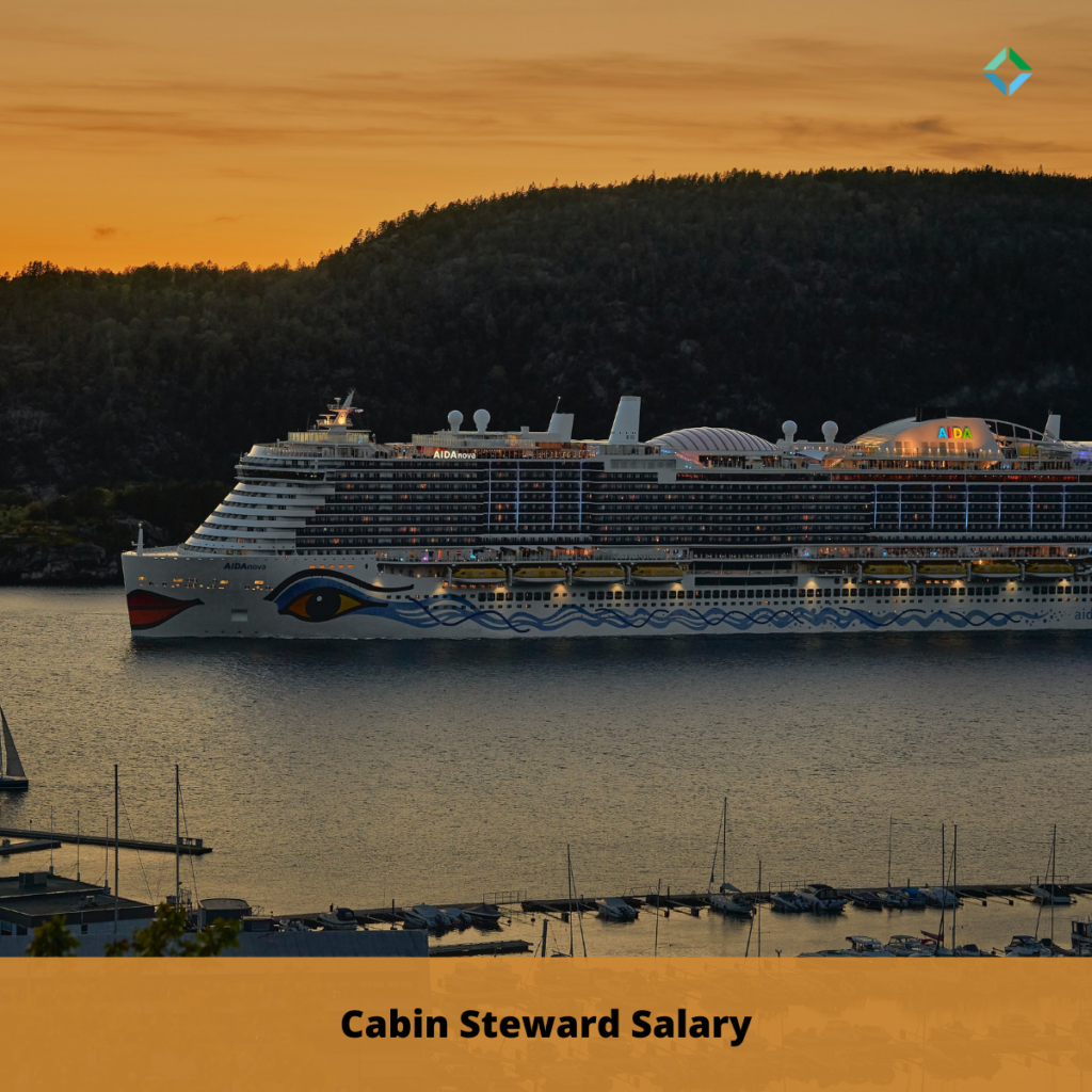 princess cruises cabin steward salary