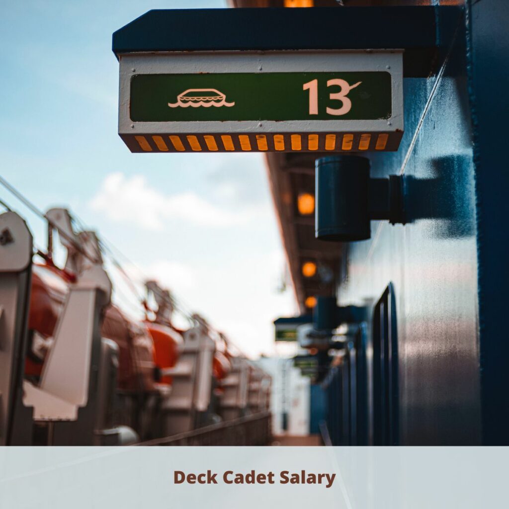 deck cadet salary